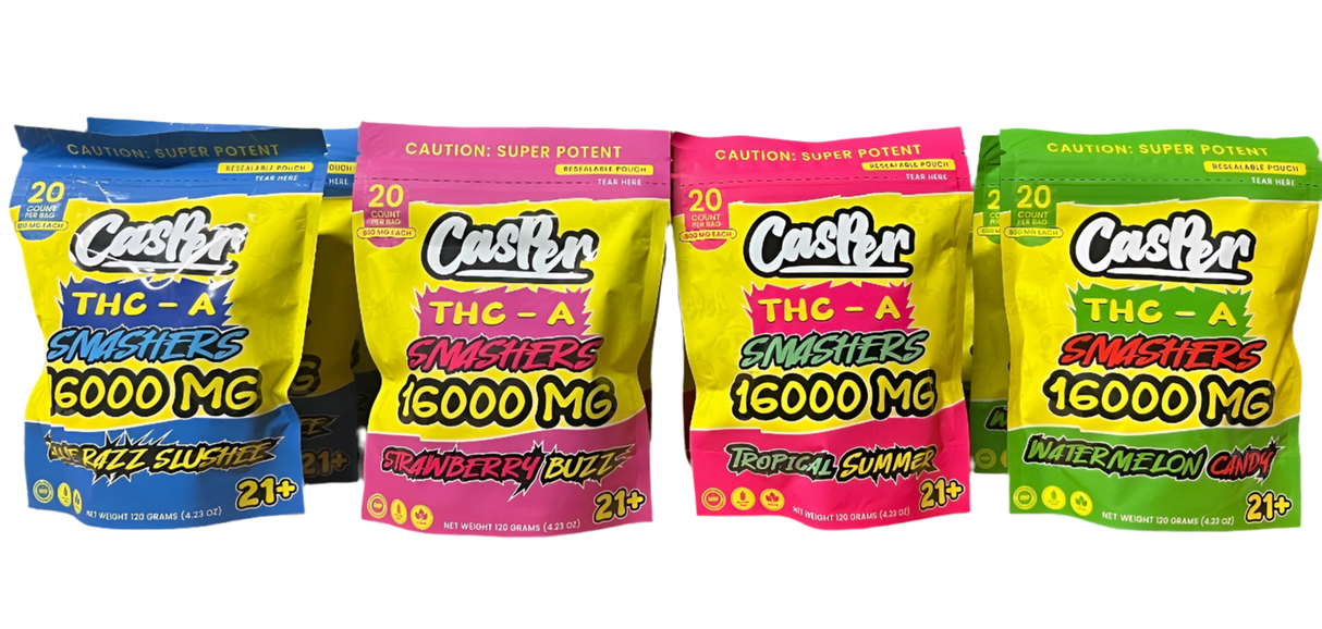 Casper Smashers THC-A Gummies - 16,000mg