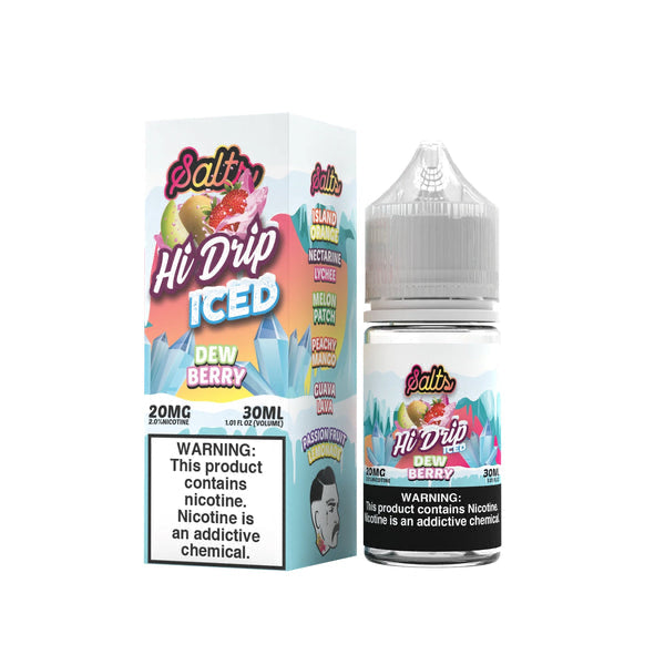 Hi Drip Salt Iced Nicotine E-Juice 30ML (20MG) (50MG)