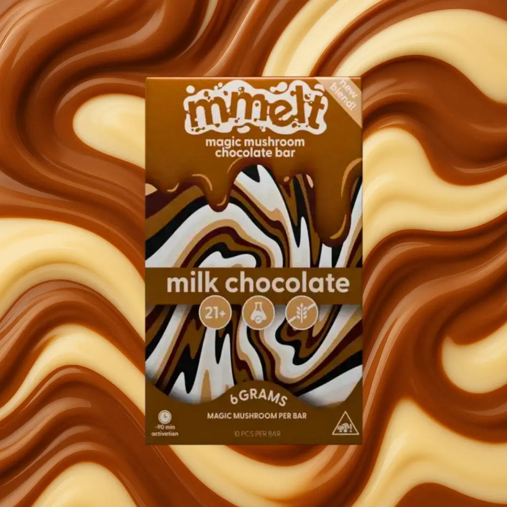 mmelt Mushroom Chocolate Bar - 6g