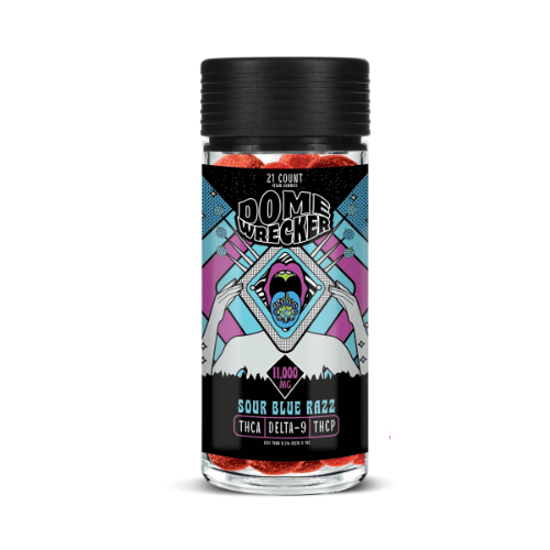 Dome Wrecker: Vegan Gummies With THCA, Delta-9, & THCP - 11,000mg