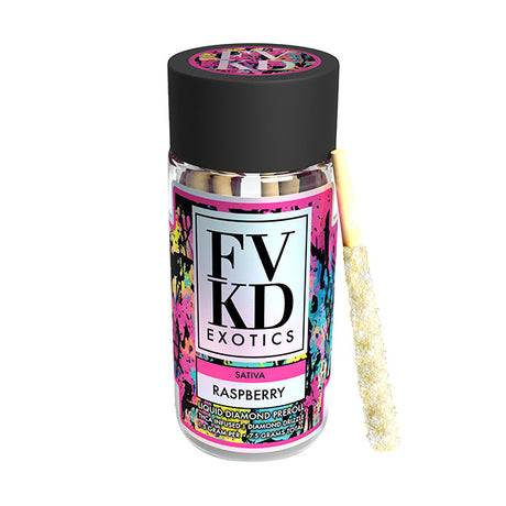 FVKD Exotics THCA Liquid Diamond Infused Pre-Rolls - 7.5g