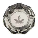 aLeaf Glass Ash Tray - 3.5