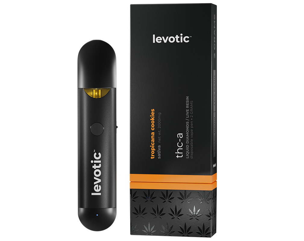 Levotic THC-A Liquid Diamonds/Live Resin Disposable - 2g