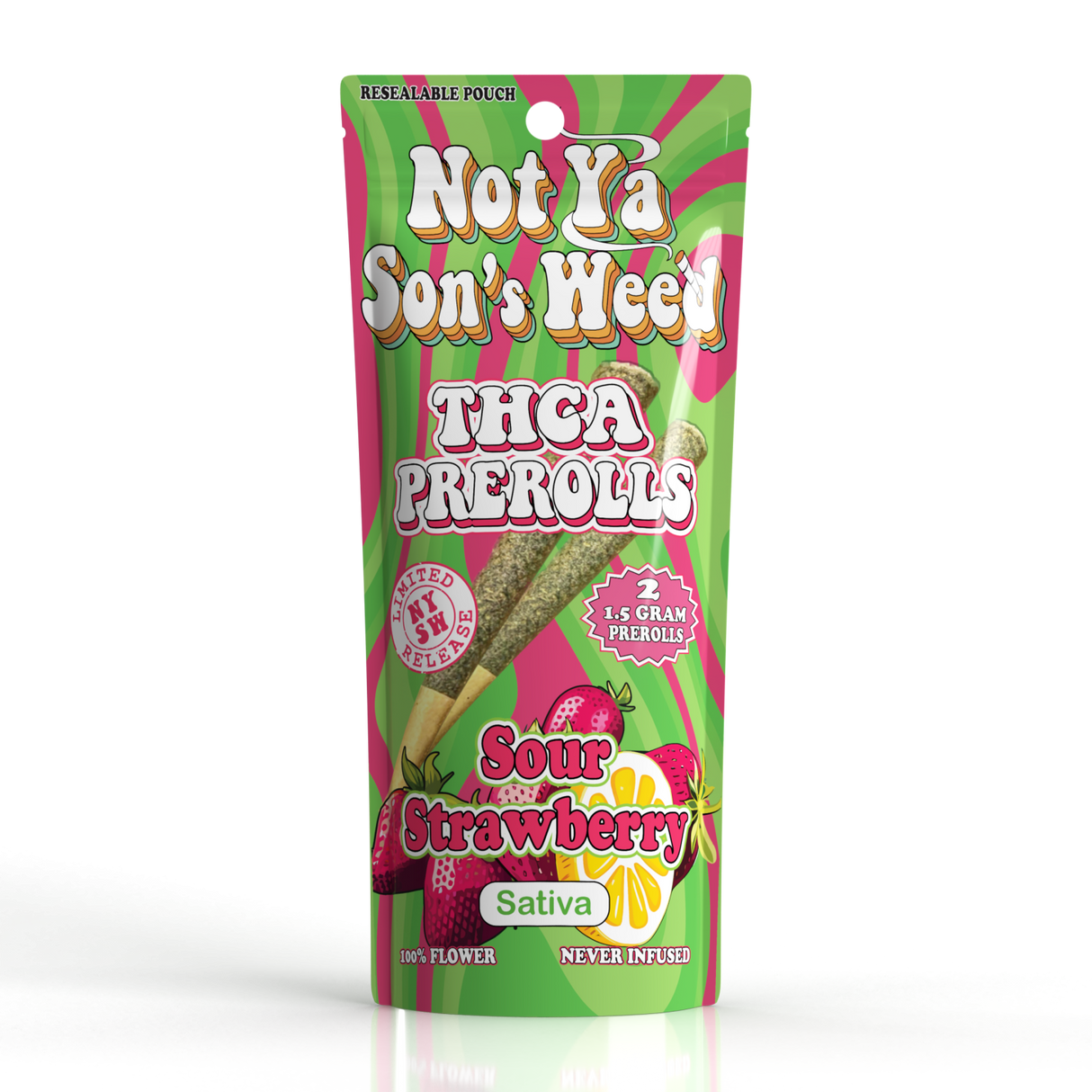 Not Ya Son’s Weed THC-A Pre-Rolls - 3g