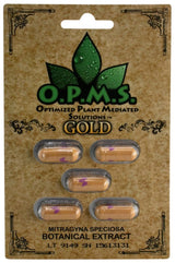 OPMS Kratom Mitragyna Speciosa Botanical Extract Capsules