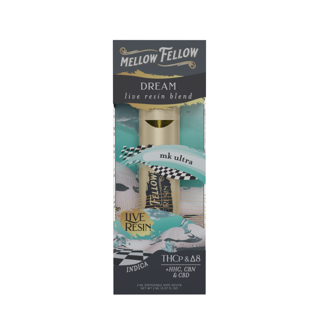 Mellow Fellow Live Resin Blend Disposable - 2G