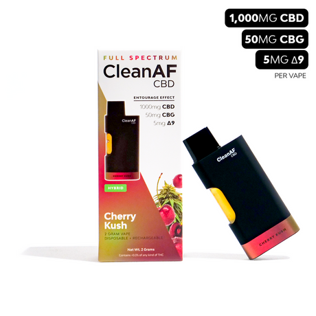 CleanAF CBD Full Spectrum THC Disposable - 2g