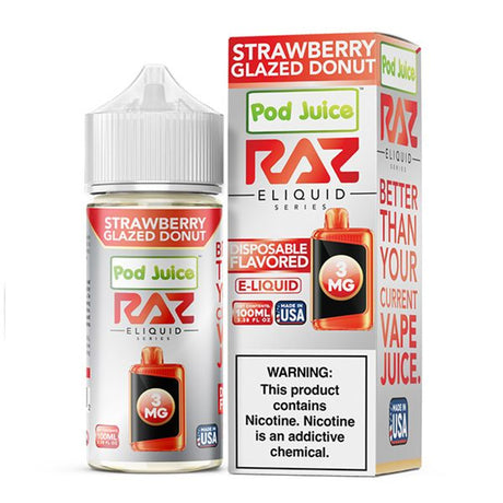 Pod Juice X Raz Nicotine E-Juice - 100ml