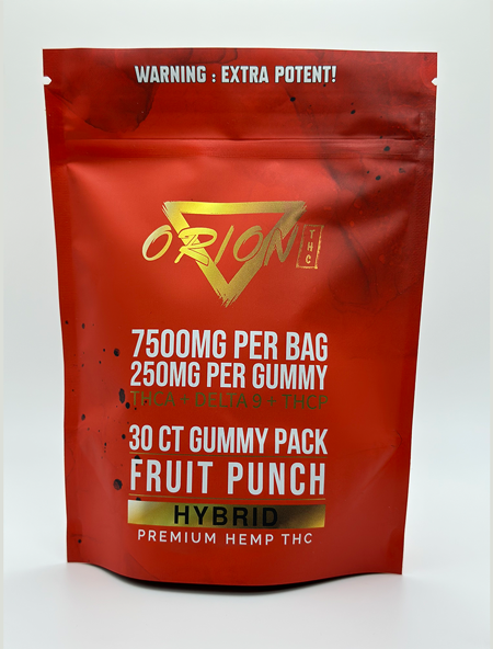 Orion THC: THCA + Delta 9 + THCP Gummies - 7,500mg