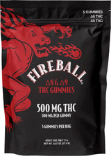 Fireball Delta 8 & Delta 9 THC Gummies