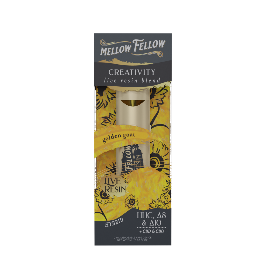 Mellow Fellow Live Resin Blend Disposable - 2G