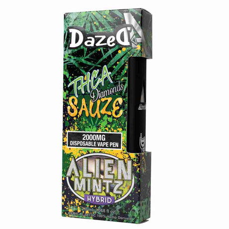 Dazed THCA Diamonds Sauze Disposable Vape Pen - 2G