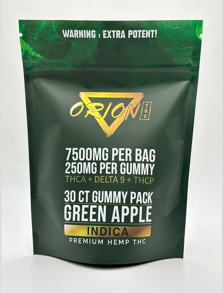 Orion THC: THCA + Delta 9 + THCP Gummies - 7,500mg