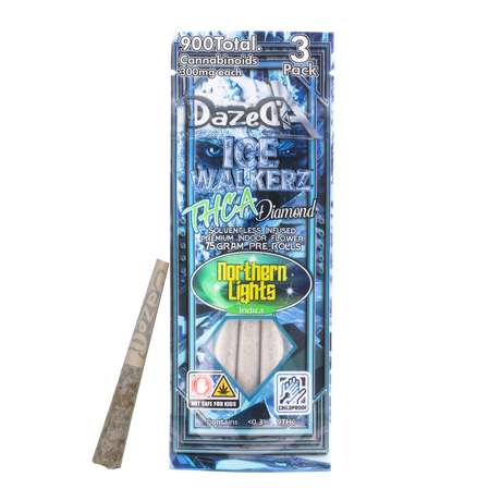 Dazed Ice Walkerz THCA Diamonds Pre-Rolls - 900mg