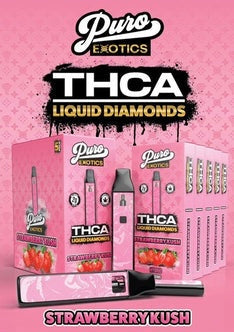 Puro Exotics THCA Liquid Diamonds Disposable - 2g