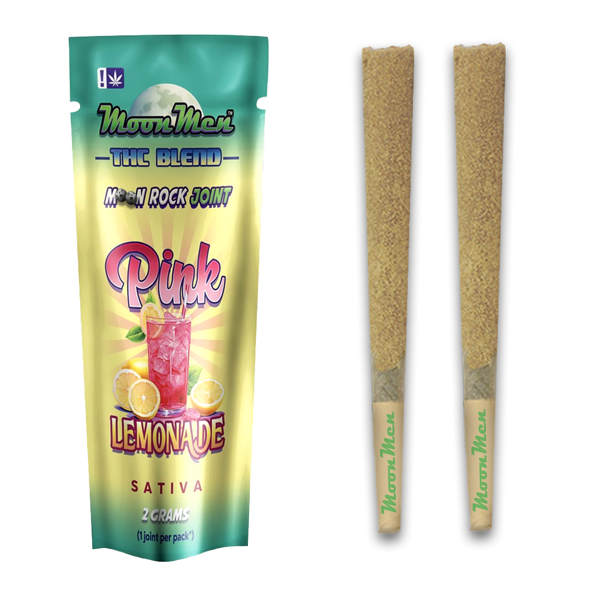 Moon Men THC Blend Moon Rock Joints - 4g