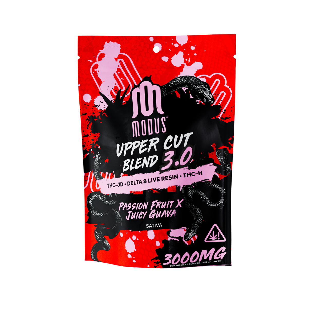 Modus Upper Cut Blend 3.0 Edibles - 3,000MG