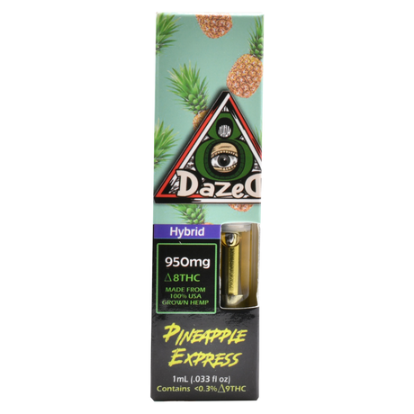 Dazed Delta 8 THC Premium Ceramic Cartridges - 1G