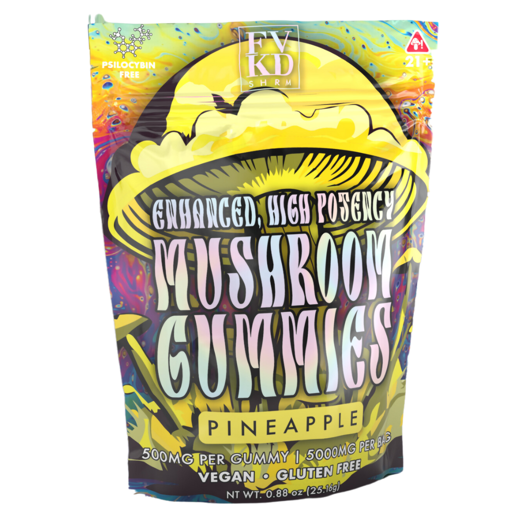 FVKD Enhanced High Potency Mushroom Gummies - 5,000mg