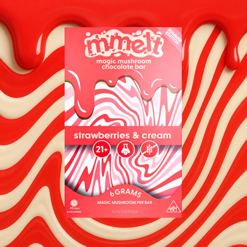 mmelt Mushroom Chocolate Bar - 6g