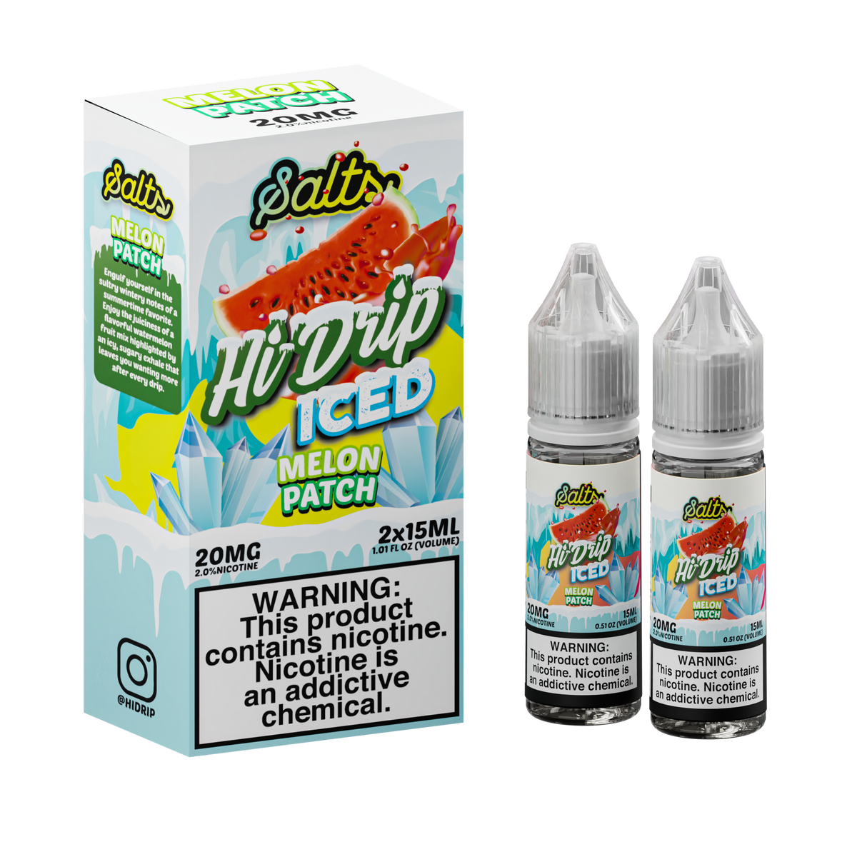 Hi Drip Salt Iced Nicotine E-Juice 30ML (20MG) (50MG)