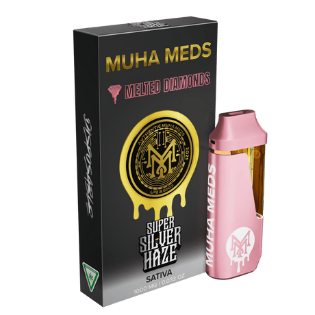 Muha Meds THC-A+Delta 9 Melted Diamonds Disposable - 3.5g