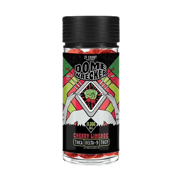 Dome Wrecker: Vegan Gummies With THCA, Delta-9, & THCP - 11,000mg