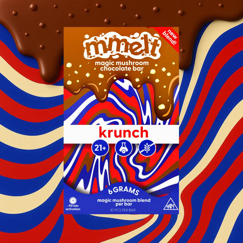 mmelt Mushroom Chocolate Bar - 6g