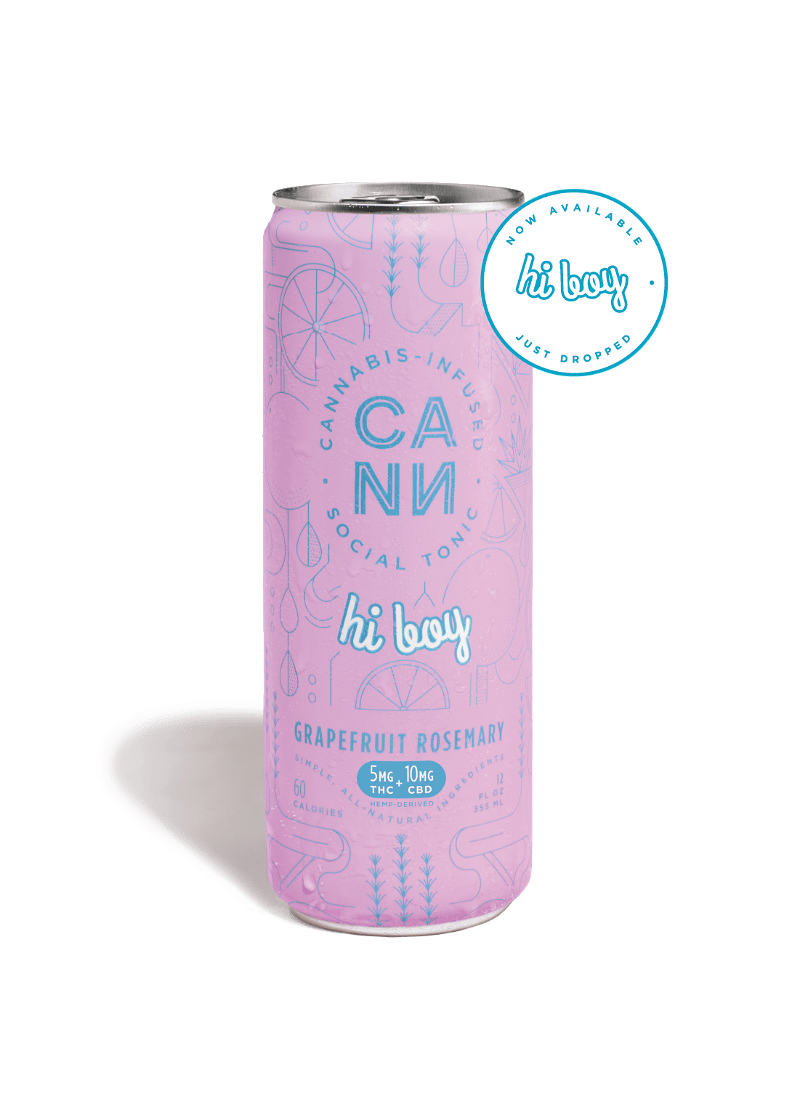 CANN: Cannabis-Infused Social Tonic - 5mg THC + 10mg CBD, 12 fl oz (355 ml)