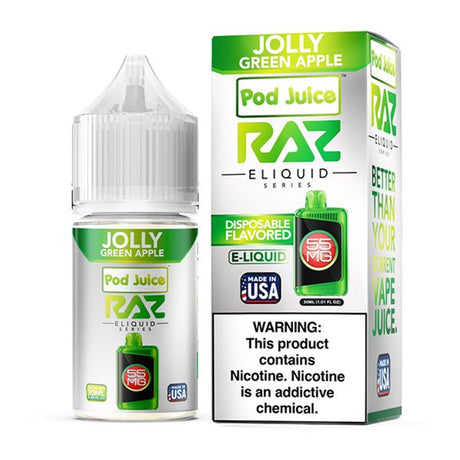 Pod Juice X Raz Salt Nicotine E-Juice - 30ml