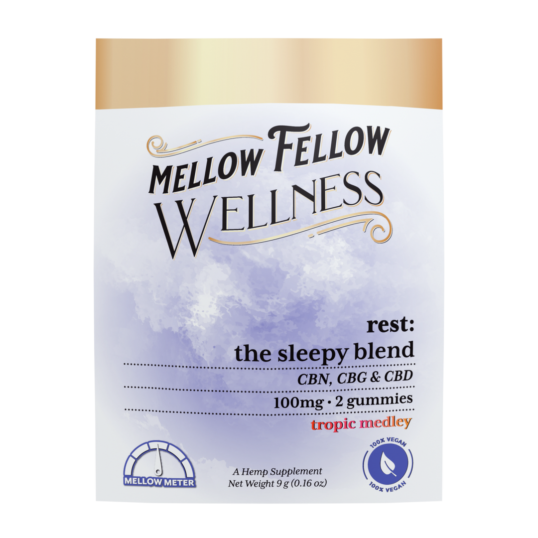 Mellow Fellow Wellness 2 Gummies