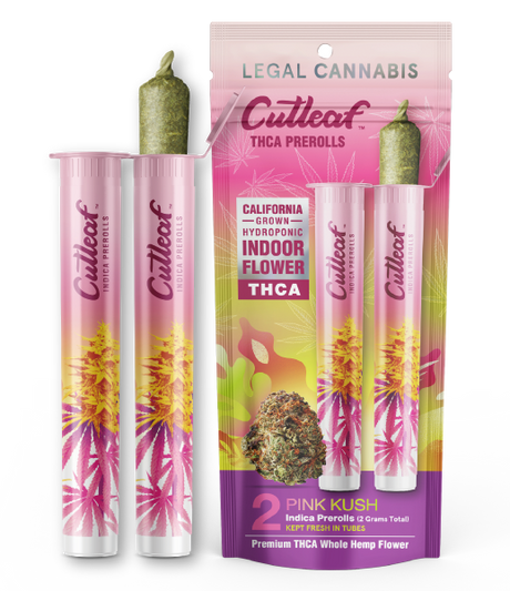 Cutleaf THCA Prerolls - California Indoor-Grown Hydroponic, 2g