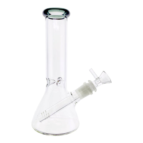 Clear Beaker Water Pipe - 8 Inches