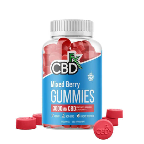 CBDfx Mixed Berry Gummies
