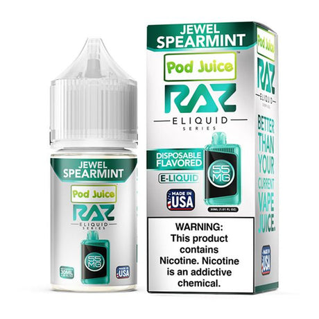 Pod Juice X Raz Salt Nicotine E-Juice - 30ml