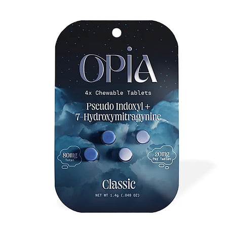 OPiA Pseudoindoxyl + 7-Hydroxymitragynine Chewable Tablets