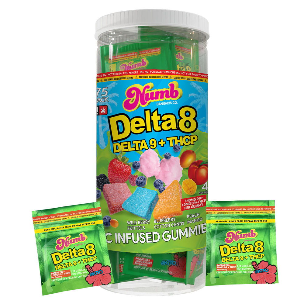 Numb Delta 8 Gummies - 1,400mg