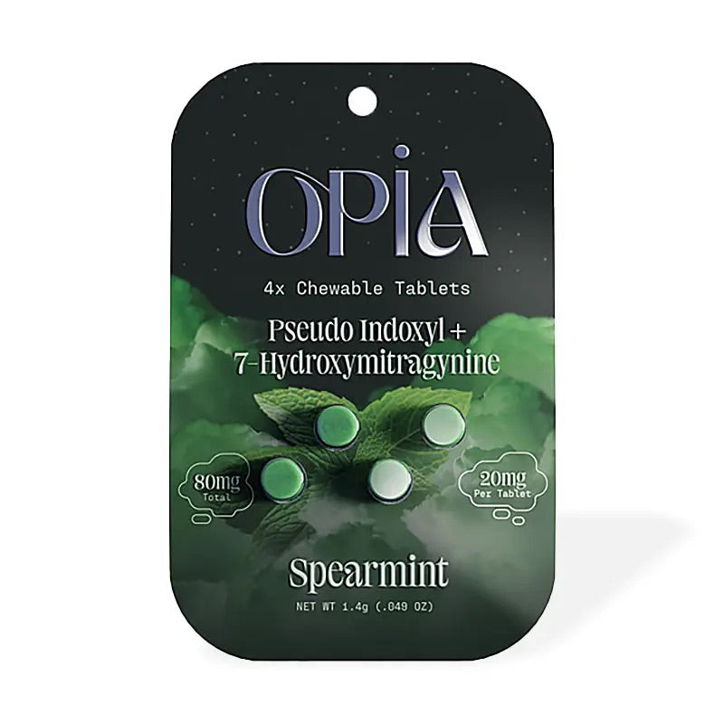 OPiA Pseudoindoxyl + 7-Hydroxymitragynine Chewable Tablets