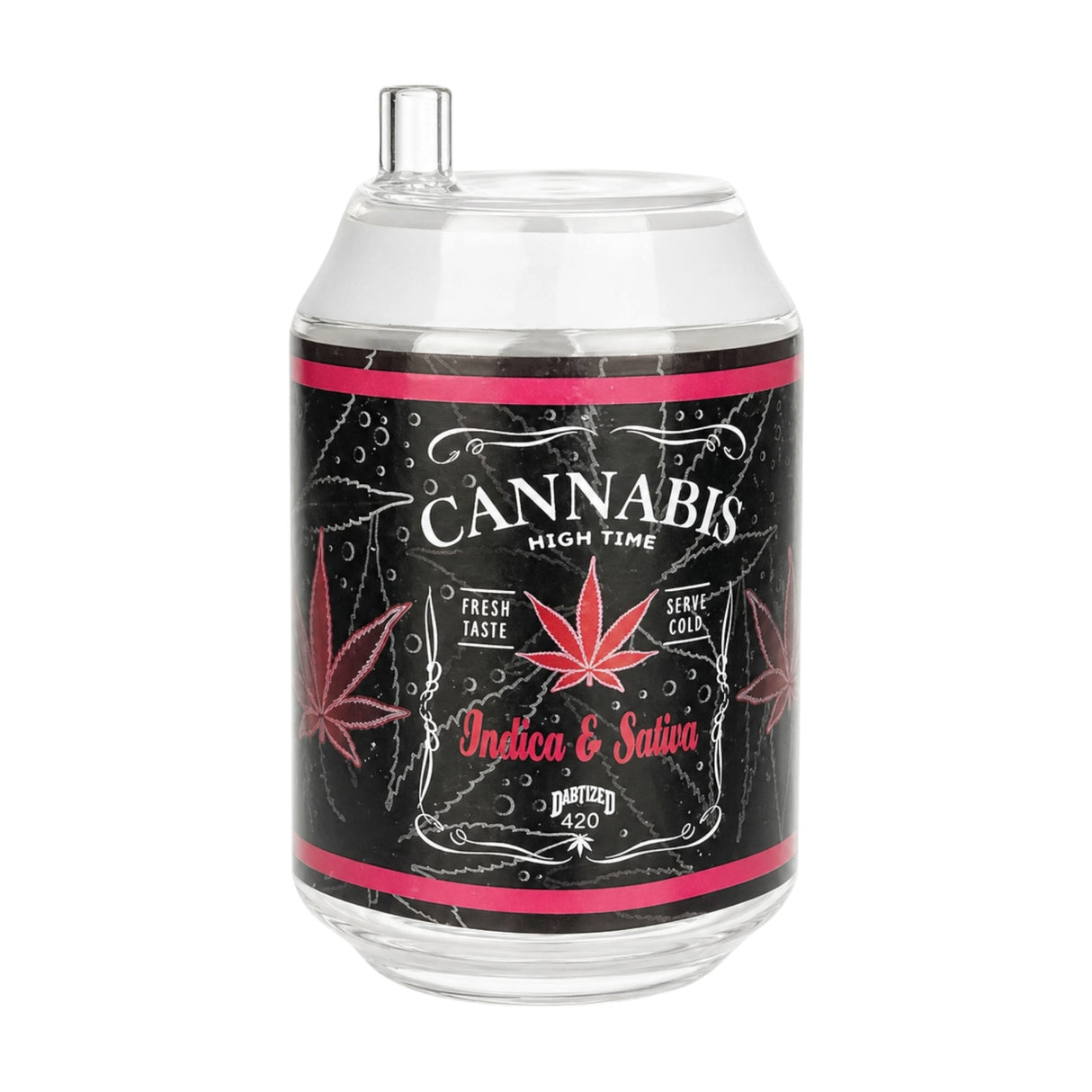 Dabtized Canapipe Glass Hand Pipe