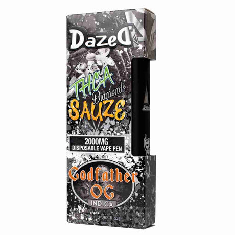 Dazed THCA Diamonds Sauze Disposable Vape Pen - 2G