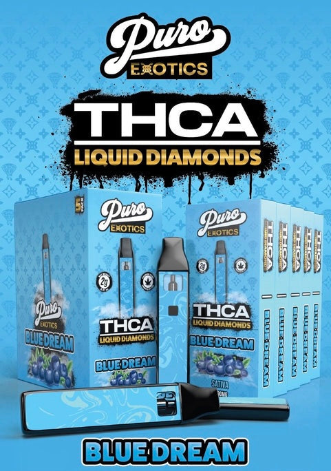 Puro Exotics THCA Liquid Diamonds Disposable - 2g