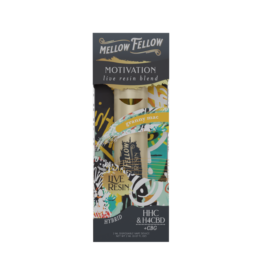 Mellow Fellow Live Resin Blend Disposable - 2G