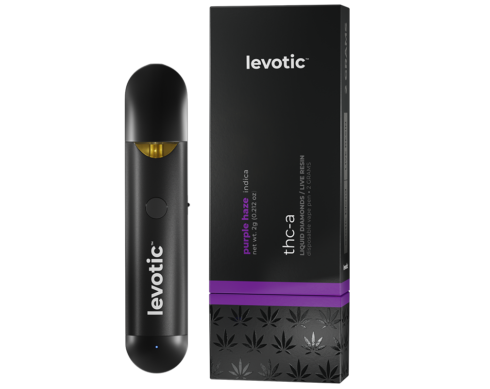 Levotic THC-A Liquid Diamonds/Live Resin Disposable - 2g