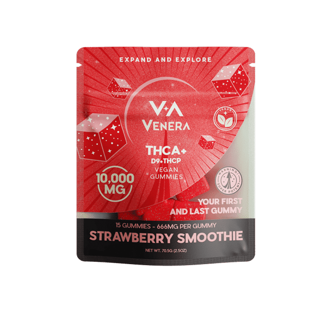 Venera THCA+D9+THCP Vegan Gummies - 10,000mg