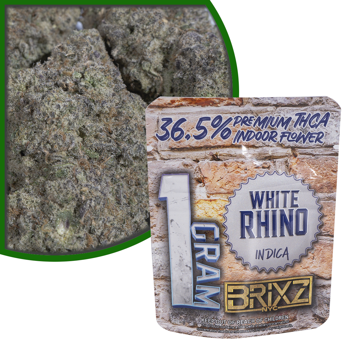 Brixz NYC Premium THCA Indoor Flower - 1g