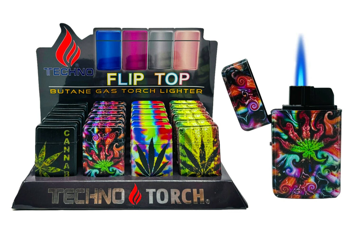 Techno Torch Flip Top Torch