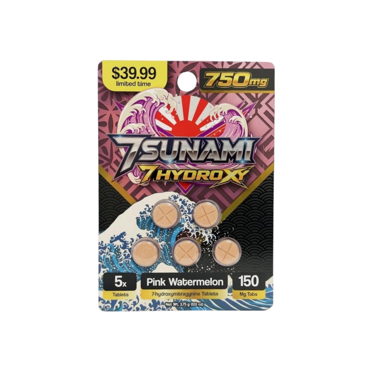 7sunami 7Hydroxy Tablets - 750mg