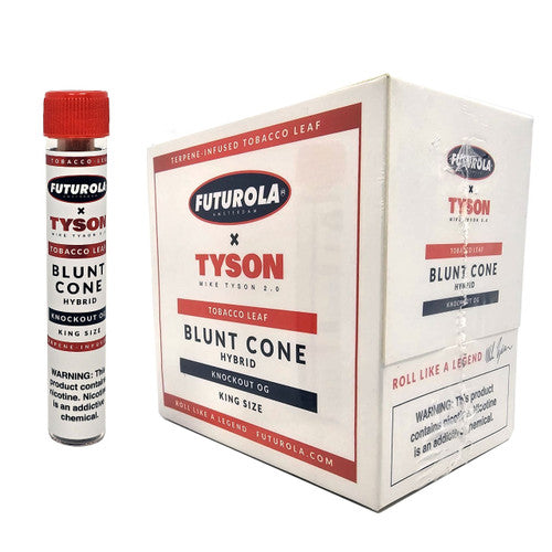 Futurola x Tyson 2.0 Tobacco Leaf Blunt Cone King Size