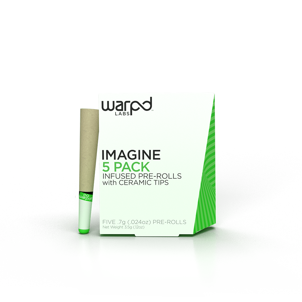 Warpd Labs Infused Pre-Rolls With Ceramic Tips - 7g