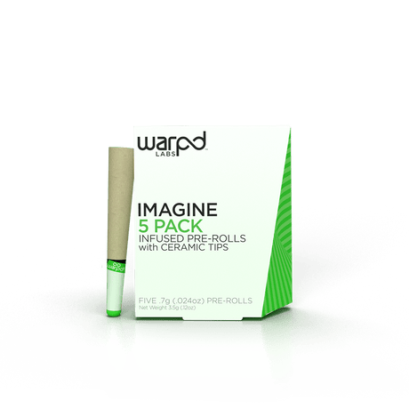 Warpd Labs Infused Pre-Rolls With Ceramic Tips - 7g